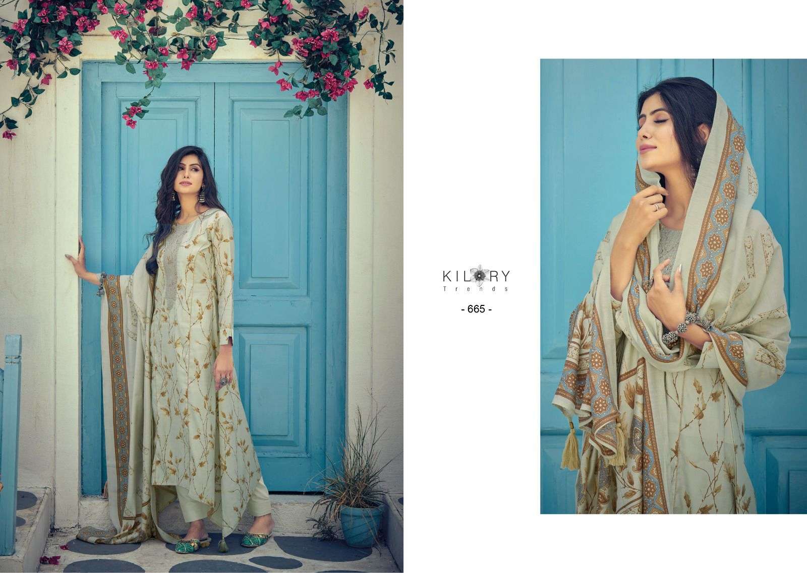 Silk Route Vol-4 By Kilory 661 To 668 Series Beautiful Suits Colorful Stylish Fancy Casual Wear & Ethnic Wear Viscose Muslin Dresses At Wholesale Price