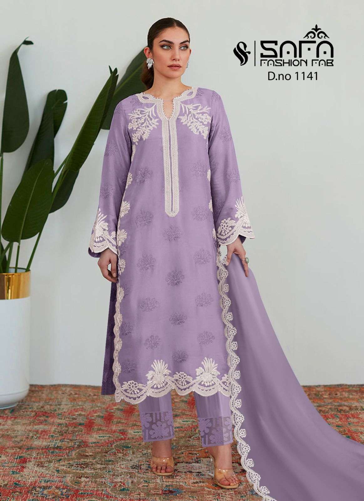Safa 1141 Colours By Safa Fashion 1141-A To 1141-F Series Beautiful Festive Suits Colorful Stylish Fancy Casual Wear & Ethnic Wear Heavy Georgette Dresses At Wholesale Price