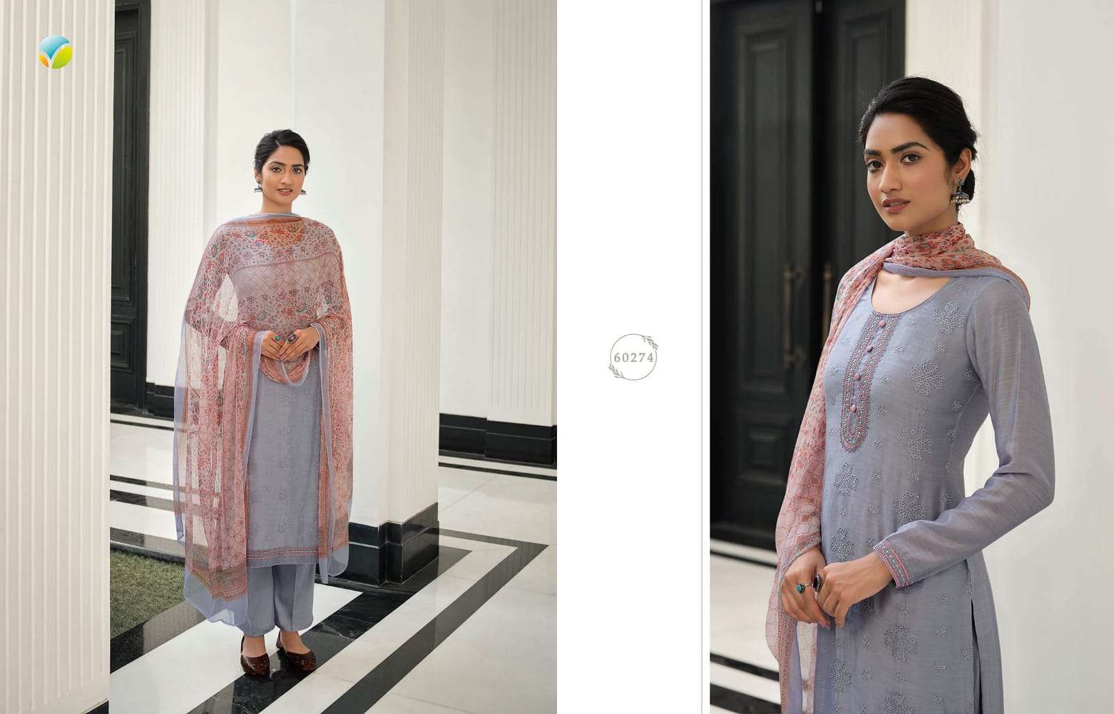 Kervin Geetanjali By Vinay Fashion 60271 To 60276 Series Beautiful Suits Colorful Stylish Fancy Casual Wear & Ethnic Wear Bemberg Muslin Dresses At Wholesale Price