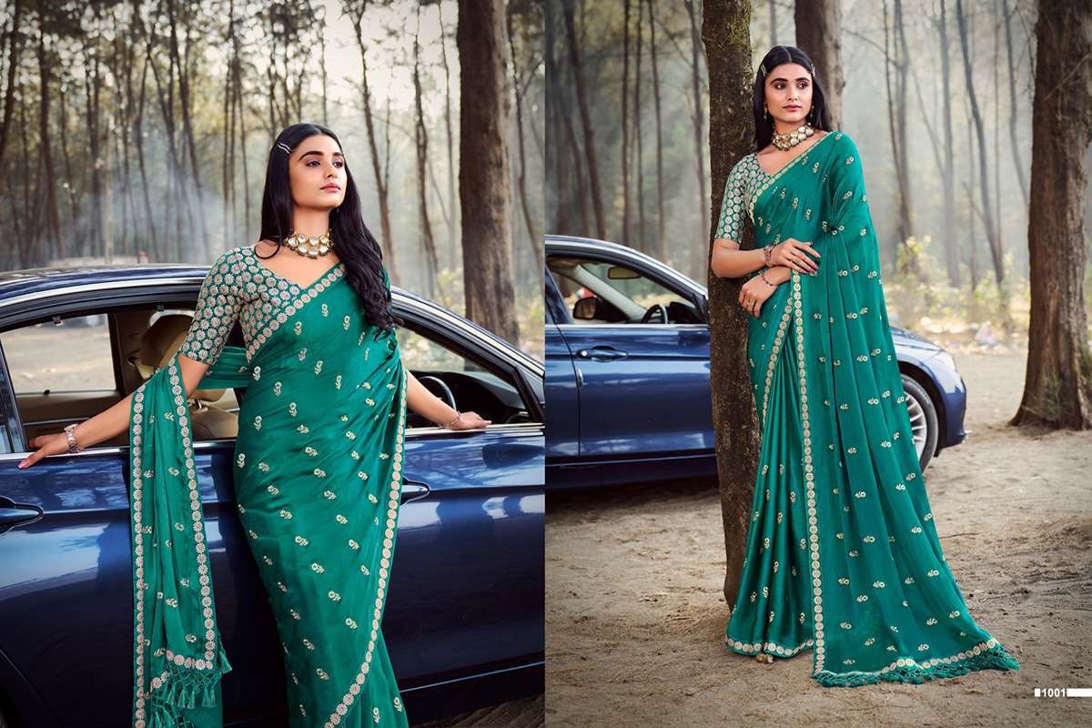 Avatar By Fashid Wholesale 1001 To 1008 Series Indian Traditional Wear Collection Beautiful Stylish Fancy Colorful Party Wear & Occasional Wear Chiffon Sarees At Wholesale Price