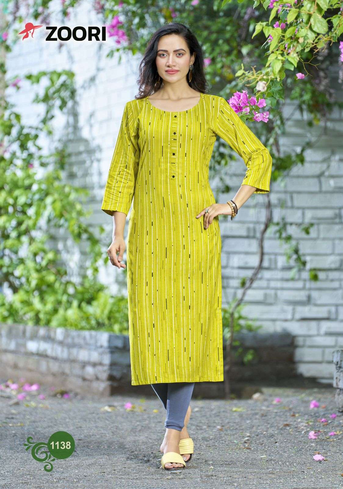 Akshara Vol-23 By Zoori 1134 To 1139 Series Designer Stylish Fancy Colorful Beautiful Party Wear & Ethnic Wear Collection Rayon Print Kurtis At Wholesale Price