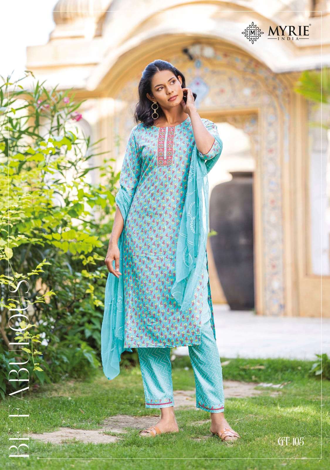Golden Tree By Myrie 101 To 108 Series Beautiful Suits Colorful Stylish Fancy Casual Wear & Ethnic Wear Capsule Print Dresses At Wholesale Price