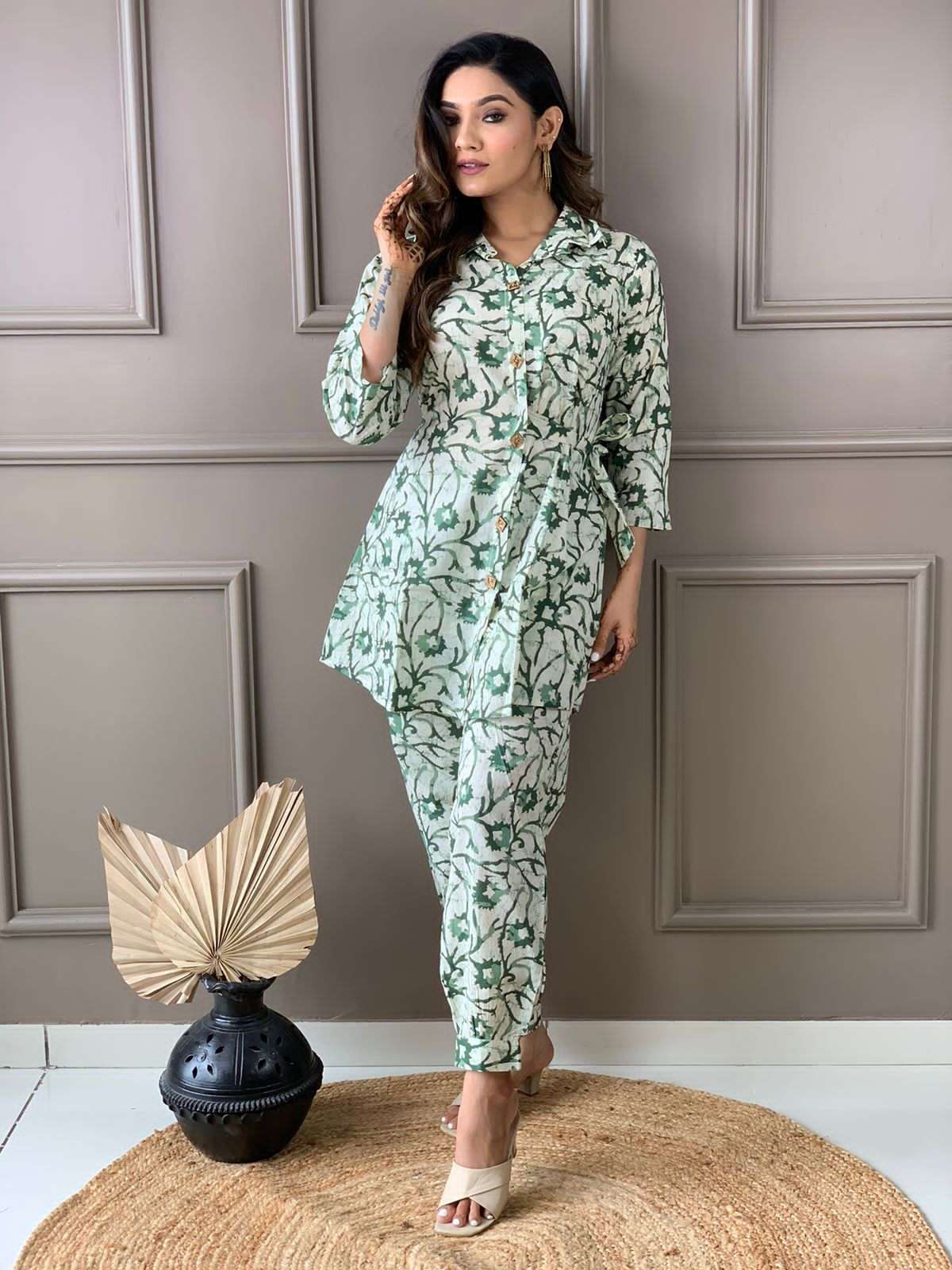 John Co-Ord Vol-3 By FF 01 To 04 Series Designer Stylish Fancy Colorful Beautiful Party Wear & Ethnic Wear Collection Cotton Print Tops With Bottom At Wholesale Price