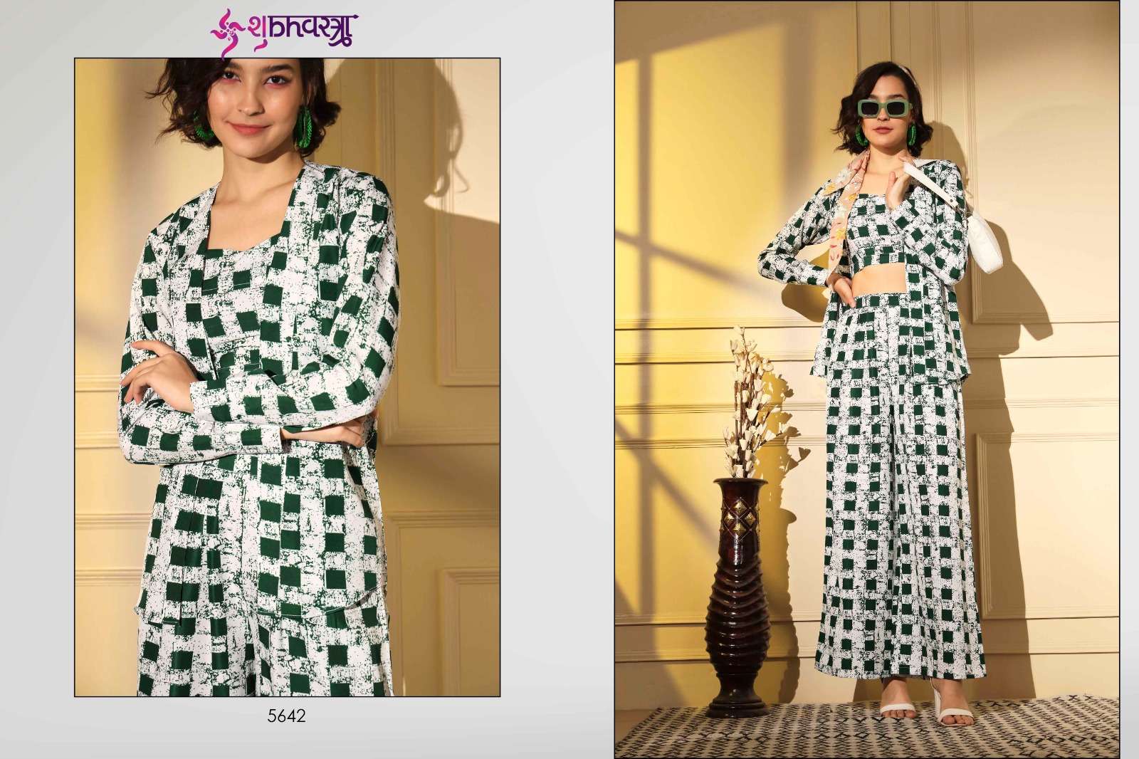 Femella Vol-4 By Shubhkala 5641 To 5646 Series Designer Stylish Fancy Colorful Beautiful Party Wear & Ethnic Wear Collection Crepe Print Tops With Bottom At Wholesale Price