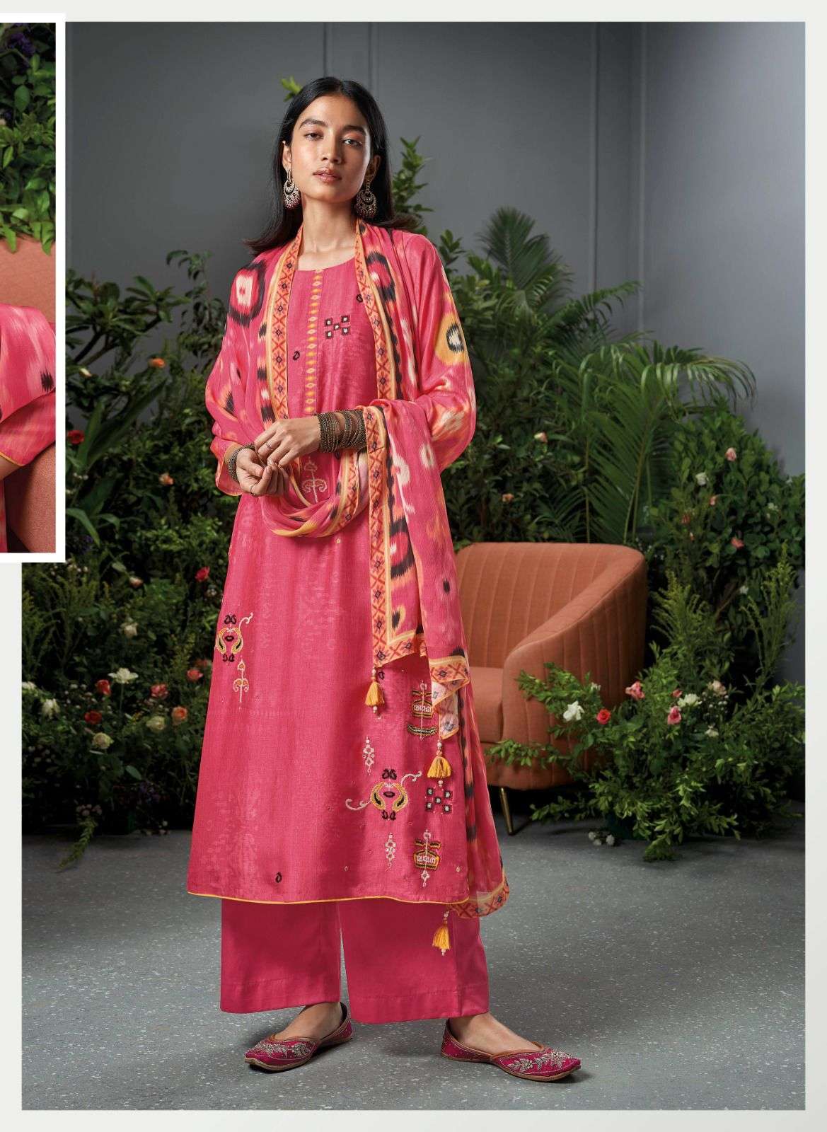 Zaria By Ganga Fashion 1468 To 1473 Series Beautiful Stylish Festive Suits Fancy Colorful Casual Wear & Ethnic Wear & Ready To Wear Bemberg Silk Dresses At Wholesale Price