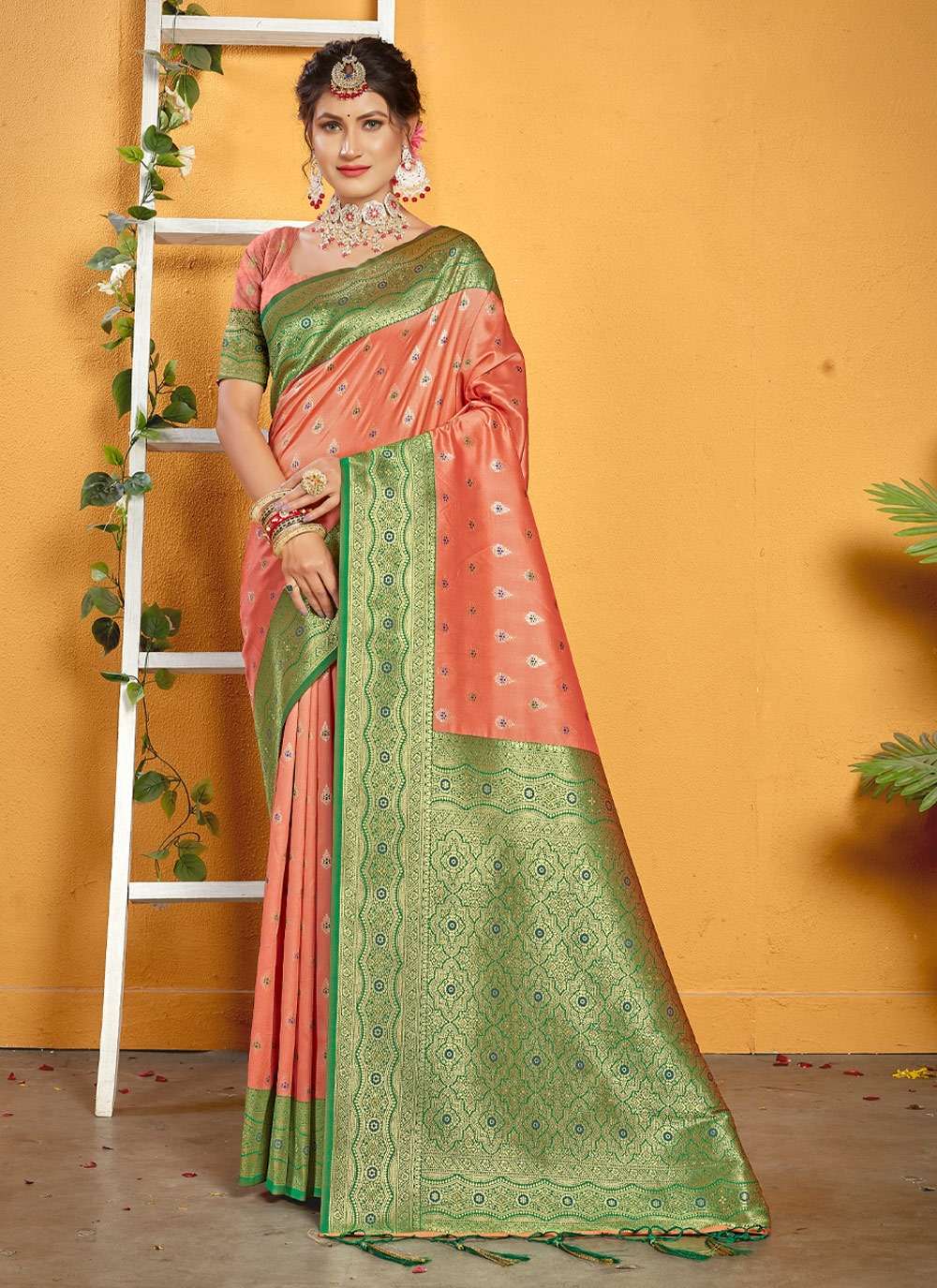 Mastani Silk By Bunawat 1001 To 1006 Series Indian Traditional Wear Collection Beautiful Stylish Fancy Colorful Party Wear & Occasional Wear Banarasi Silk Sarees At Wholesale Price