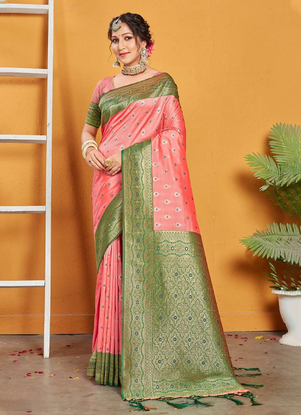 Mastani Silk By Bunawat 1001 To 1006 Series Indian Traditional Wear Collection Beautiful Stylish Fancy Colorful Party Wear & Occasional Wear Banarasi Silk Sarees At Wholesale Price