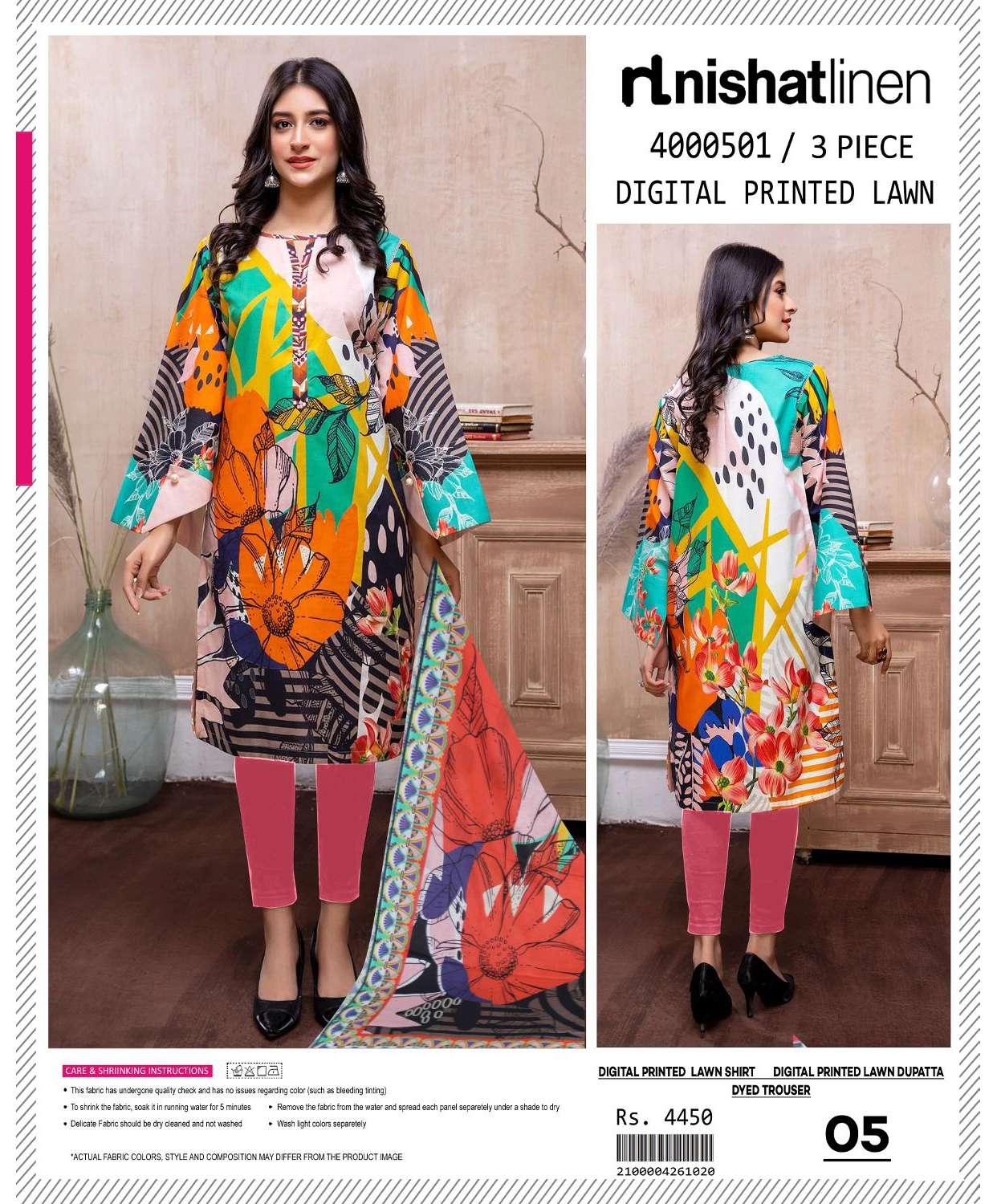 Nishat Linen By Fashid Wholesale 01 To 08 Series Beautiful Stylish Festive Suits Fancy Colorful Casual Wear & Ethnic Wear & Ready To Wear Lawn Print Dresses At Wholesale Price