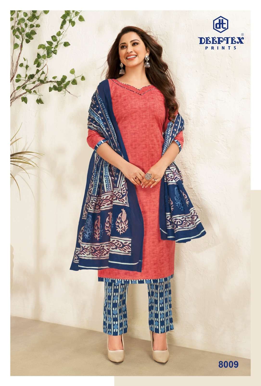 Miss India Vol-80 By Deeptex 8001 To 8026 Series Beautiful Stylish Suits Fancy Colorful Casual Wear & Ethnic Wear & Ready To Wear Pure Cotton Printed Dresses At Wholesale Price