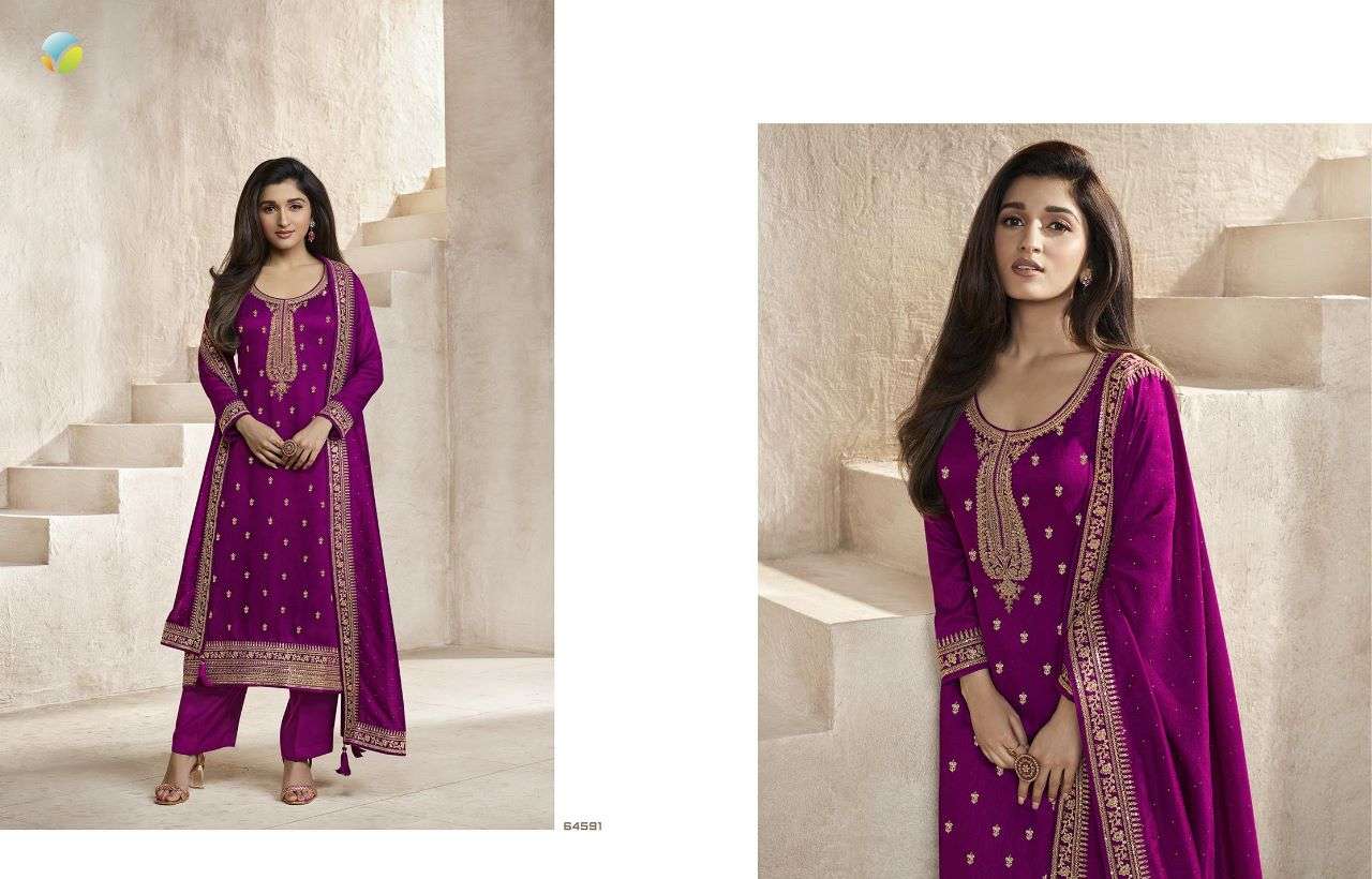 Kaseesh Aanchal Nx By Vinay Fashion Beautiful Festive Suits Colorful Stylish Fancy Casual Wear & Ethnic Wear Georgette Silk Dresses At Wholesale Price