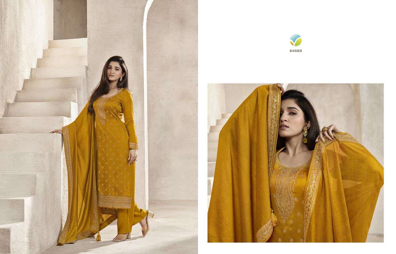 Kaseesh Aanchal Nx By Vinay Fashion Beautiful Festive Suits Colorful Stylish Fancy Casual Wear & Ethnic Wear Georgette Silk Dresses At Wholesale Price
