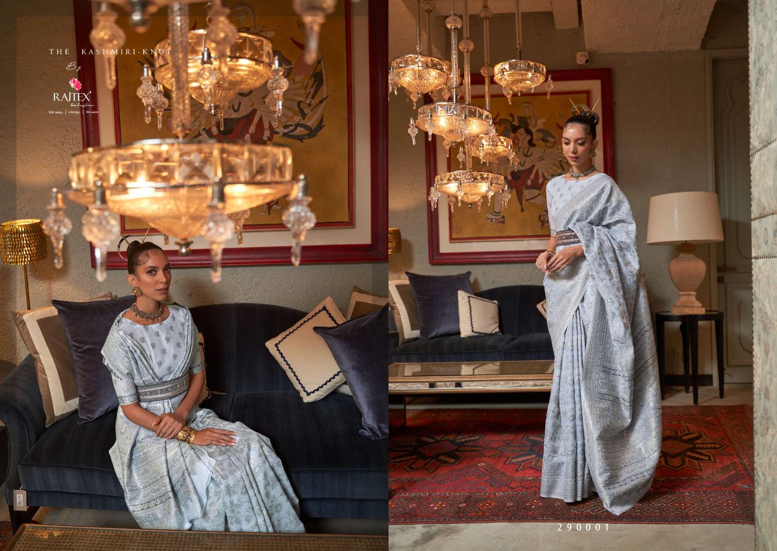Kafreen Silk By Raj Tex 290001 To 290006 Series Indian Traditional Wear Collection Beautiful Stylish Fancy Colorful Party Wear & Occasional Wear Modal Silk Sarees At Wholesale Price