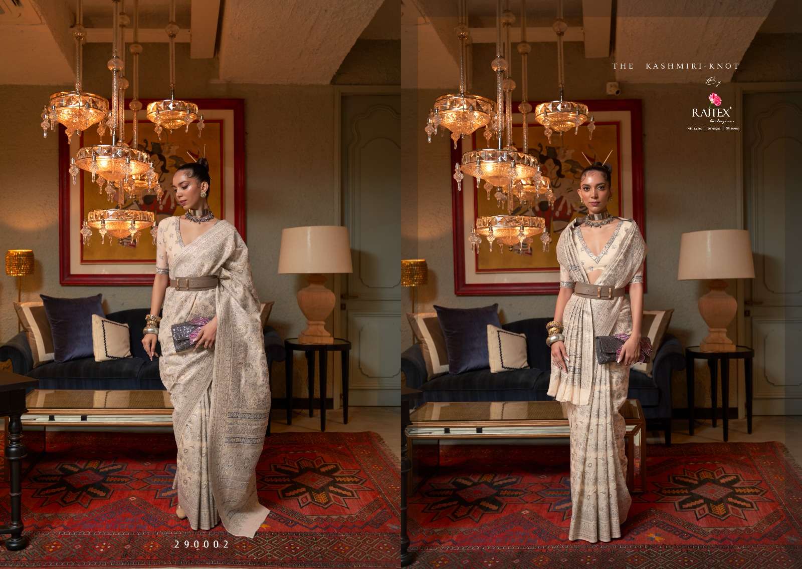 Kafreen Silk By Raj Tex 290001 To 290006 Series Indian Traditional Wear Collection Beautiful Stylish Fancy Colorful Party Wear & Occasional Wear Modal Silk Sarees At Wholesale Price