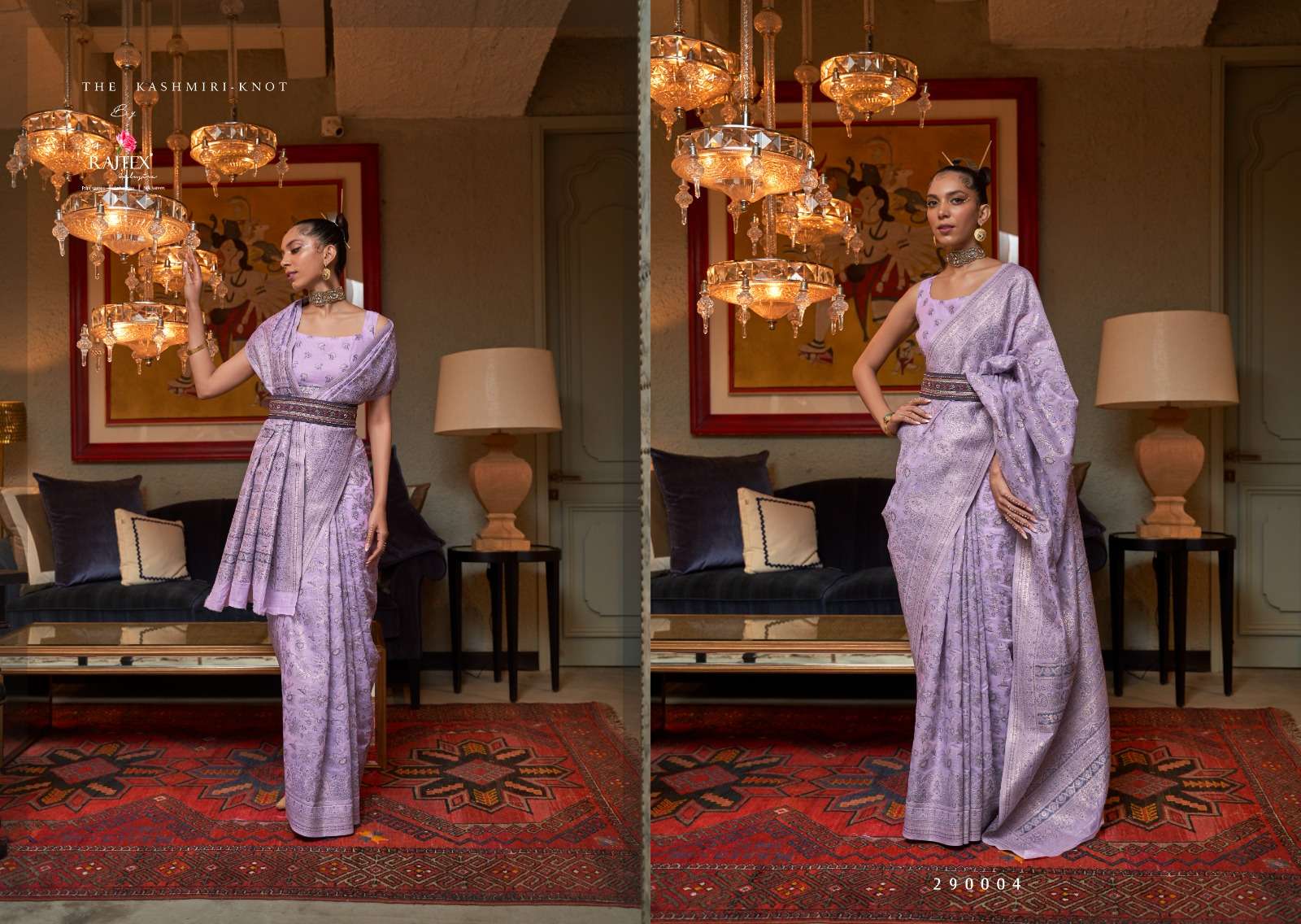 Kafreen Silk By Raj Tex 290001 To 290006 Series Indian Traditional Wear Collection Beautiful Stylish Fancy Colorful Party Wear & Occasional Wear Modal Silk Sarees At Wholesale Price