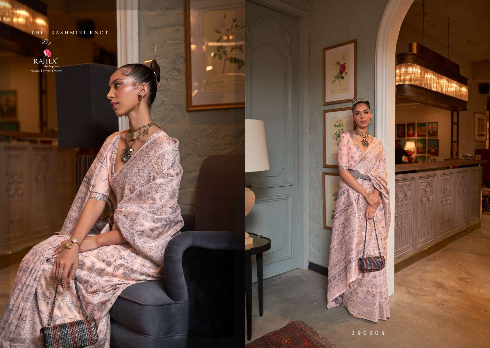 Kafreen Silk By Raj Tex 290001 To 290006 Series Indian Traditional Wear Collection Beautiful Stylish Fancy Colorful Party Wear & Occasional Wear Modal Silk Sarees At Wholesale Price