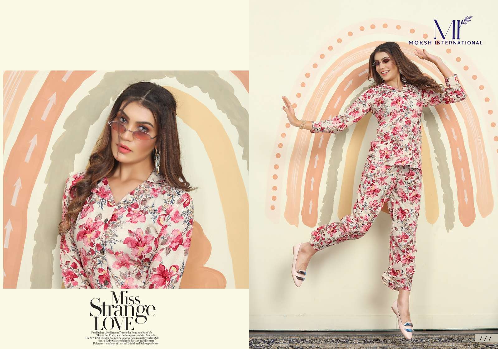 Co-Ord Vol-2 By Moksh International 776 To 781 Series Designer Stylish Fancy Colorful Beautiful Party Wear & Ethnic Wear Collection Rayon Print Co-Ord At Wholesale Price