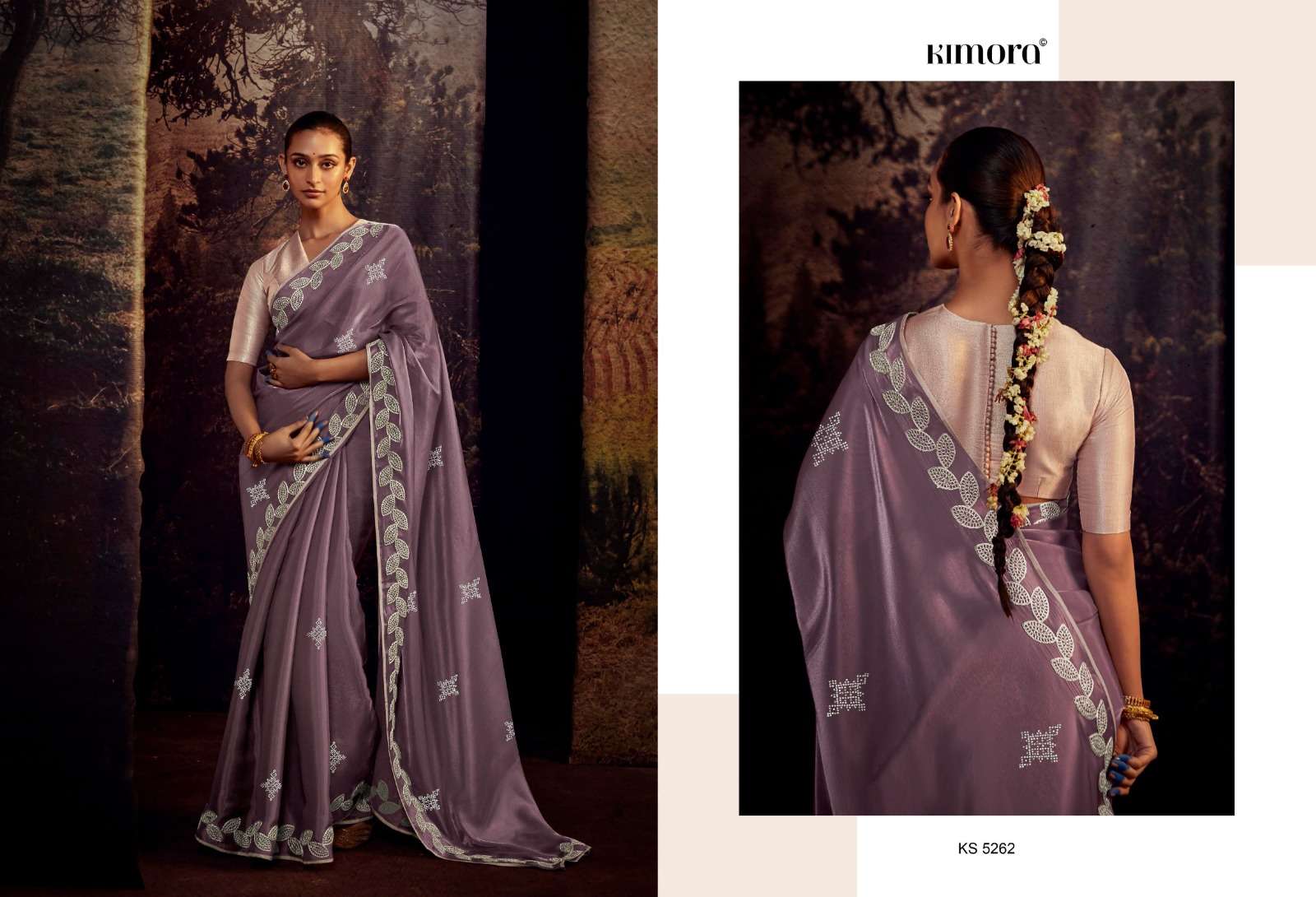 Kimora Vol-13 By Kimora Fashion 5261 To 5275 Series Indian Traditional Wear Collection Beautiful Stylish Fancy Colorful Party Wear & Occasional Wear Fancy Sarees At Wholesale Price