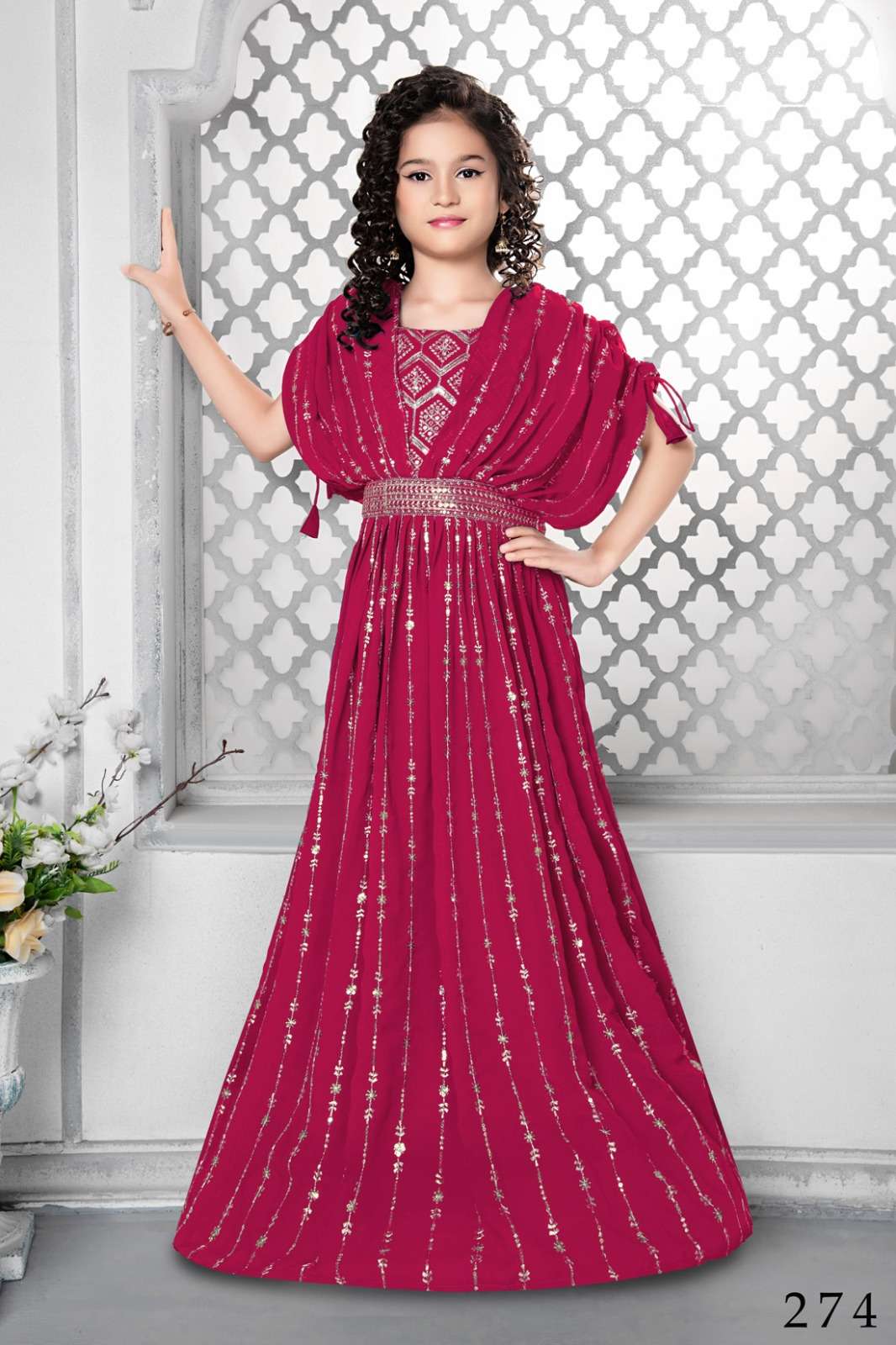 Aaradhna Vol-40 By Fashid Wholesale 272 To 274 Series Designer Stylish Fancy Colorful Beautiful Party Wear & Ethnic Wear Collection Faux Georgette Gowns At Wholesale Price