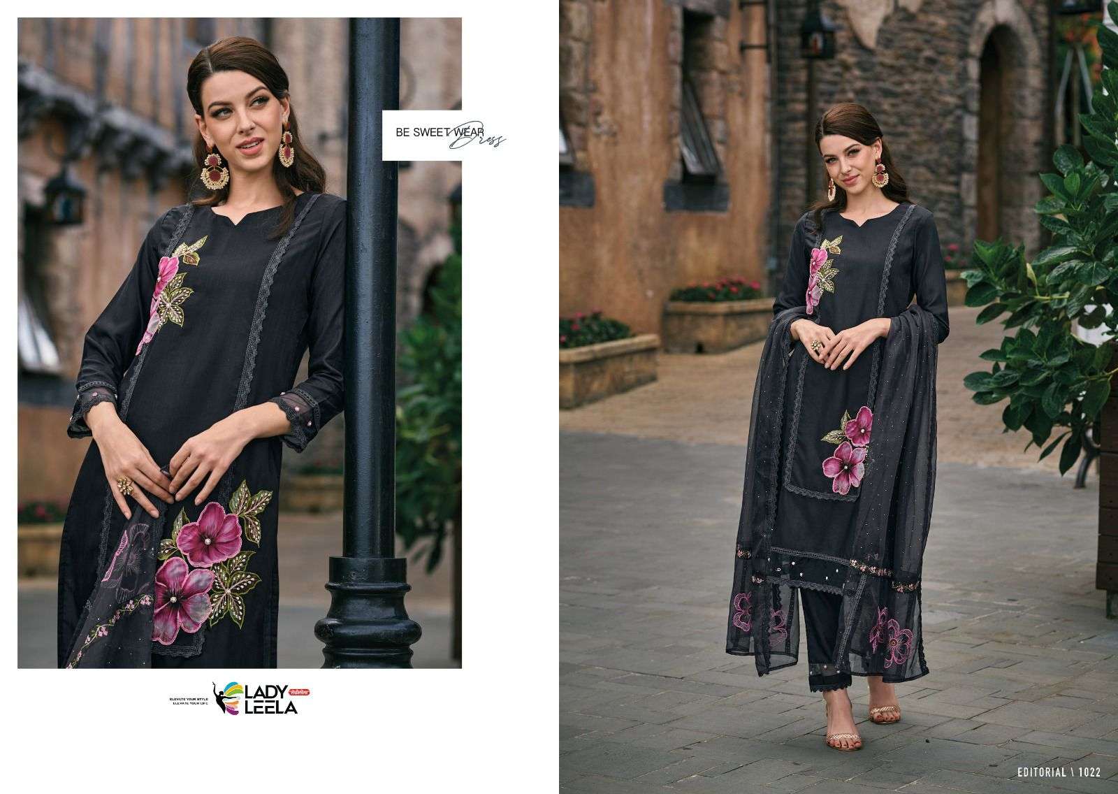 Ibadat By Lady Leela 1021 To 1026 Series Beautiful Festive Suits Colorful Stylish Fancy Casual Wear & Ethnic Wear Viscose Organza With Work Dresses At Wholesale Price