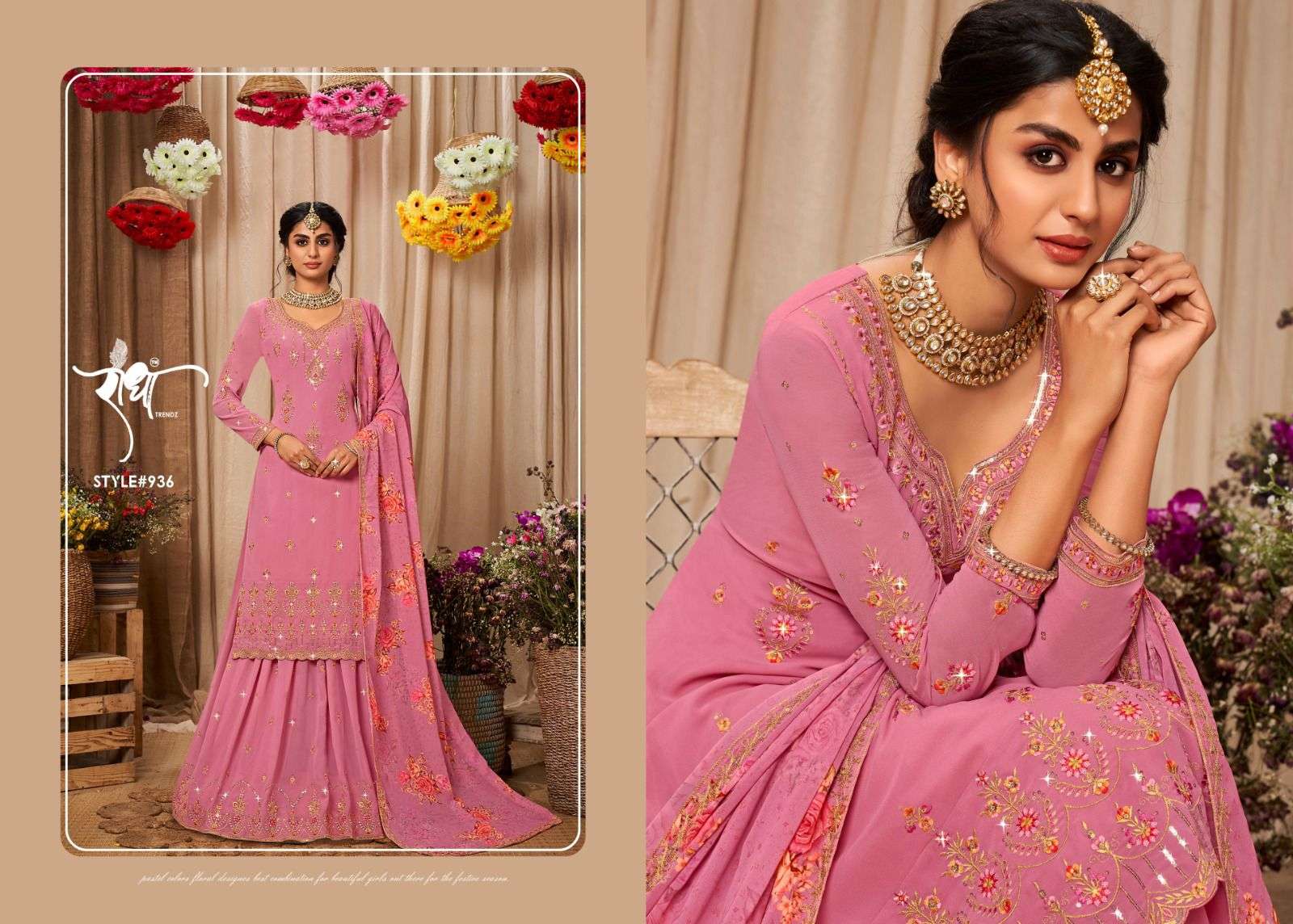 Sofiya By Radha Trendz 931 To 936 Series Beautiful Festive Suits Colorful Stylish Fancy Casual Wear & Ethnic Wear Faux Georgette Dresses At Wholesale Price