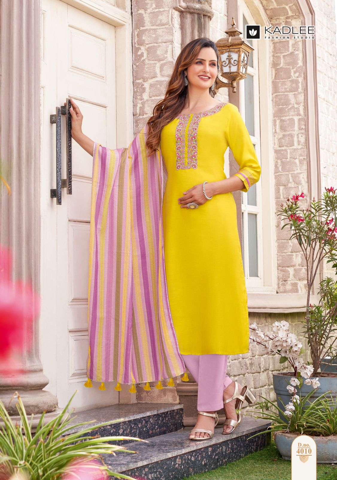 Mannat Vol-2 By Kadlee 4007 To 4012 Series Beautiful Stylish Festive Suits Fancy Colorful Casual Wear & Ethnic Wear & Ready To Wear Pure Rayon Embroidered Dresses At Wholesale Price