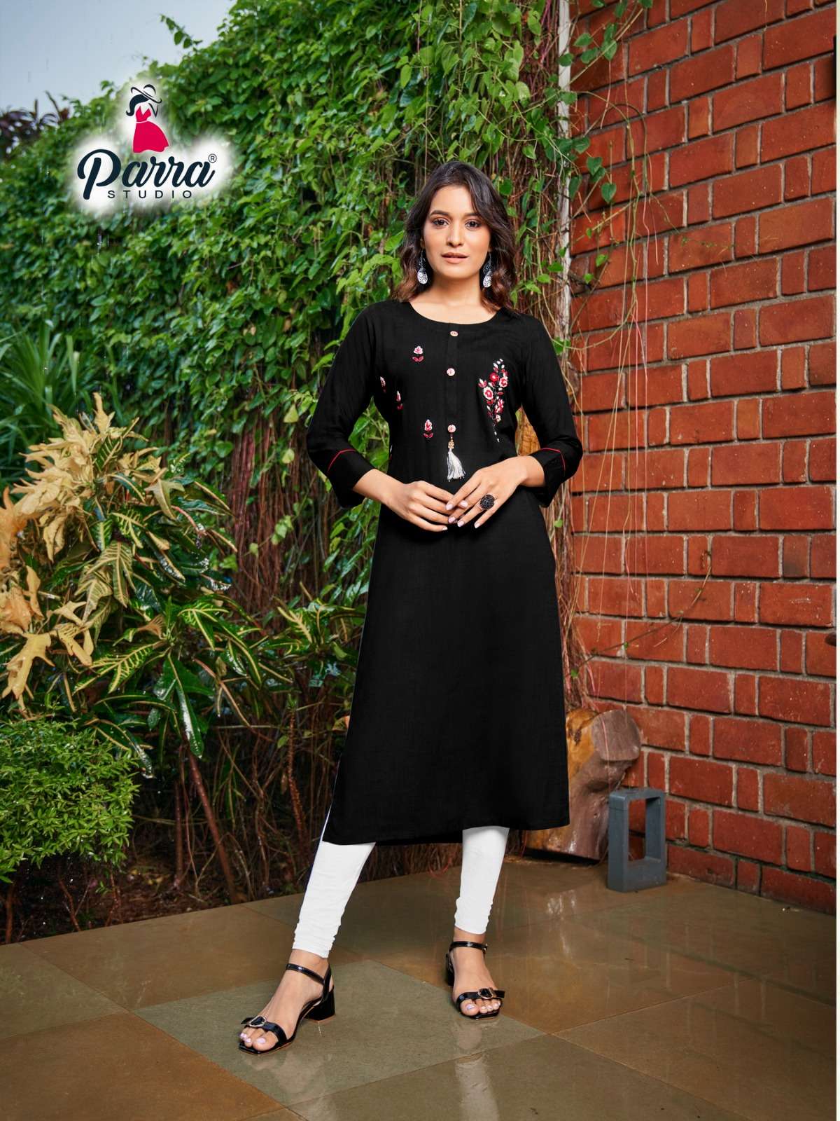 Vastram Vol-10 By Parra Studio 10001 To 10008 Series Designer Stylish Fancy Colorful Beautiful Party Wear & Ethnic Wear Collection Rayon Slub Kurtis At Wholesale Price