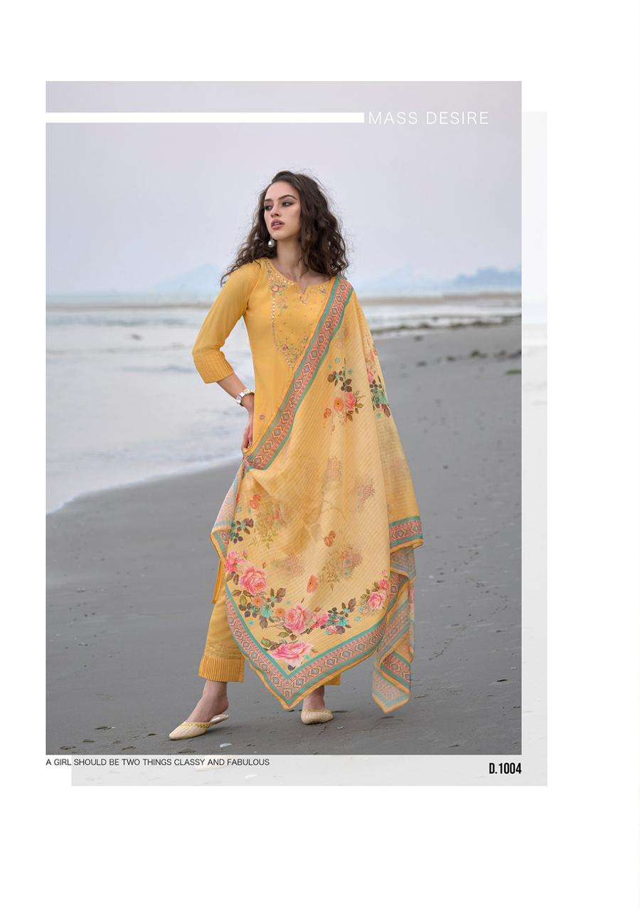 Mirza By Ladies Flavour 1001 To 1006 Series Festive Suits Beautiful Fancy Colorful Stylish Party Wear & Occasional Wear Modal Chanderi Dresses At Wholesale Price