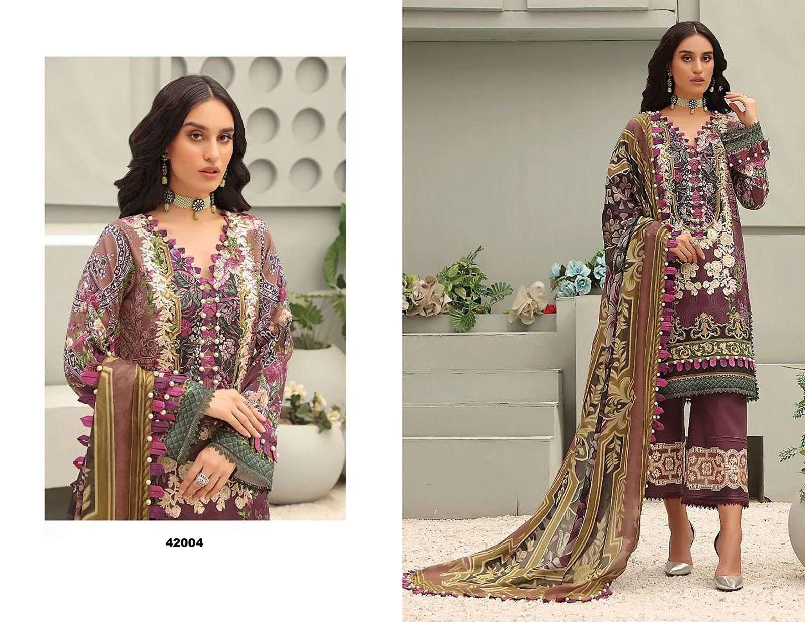 Razia Sultan Vol-42 By Apana Cotton 42001 To 42010 Series Beautiful Festive Suits Colorful Stylish Fancy Casual Wear & Ethnic Wear Pure Cotton Print Dresses At Wholesale Price