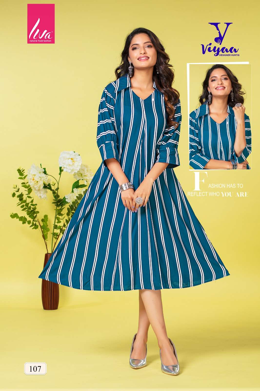 Pretty Girl Vol-1 By Viyaa Designer 1001 To 1008 Series Designer Stylish Fancy Colorful Beautiful Party Wear & Ethnic Wear Collection Rayon Print Kurtis At Wholesale Price