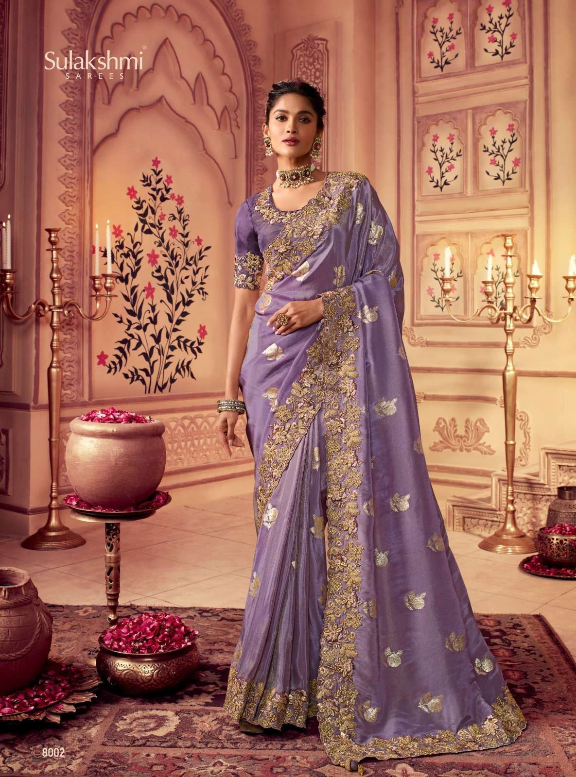 Suvarna Colours By Sulakshmi Indian Traditional Wear Collection Beautiful Stylish Fancy Colorful Party Wear & Occasional Wear Fancy Sarees At Wholesale Price