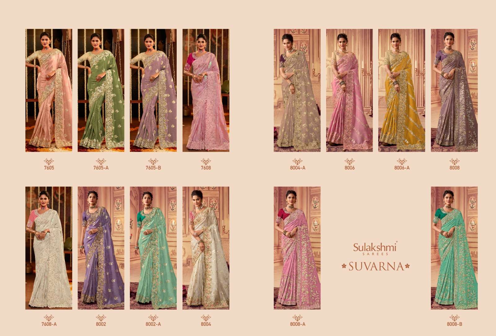 Suvarna Colours By Sulakshmi Indian Traditional Wear Collection Beautiful Stylish Fancy Colorful Party Wear & Occasional Wear Fancy Sarees At Wholesale Price