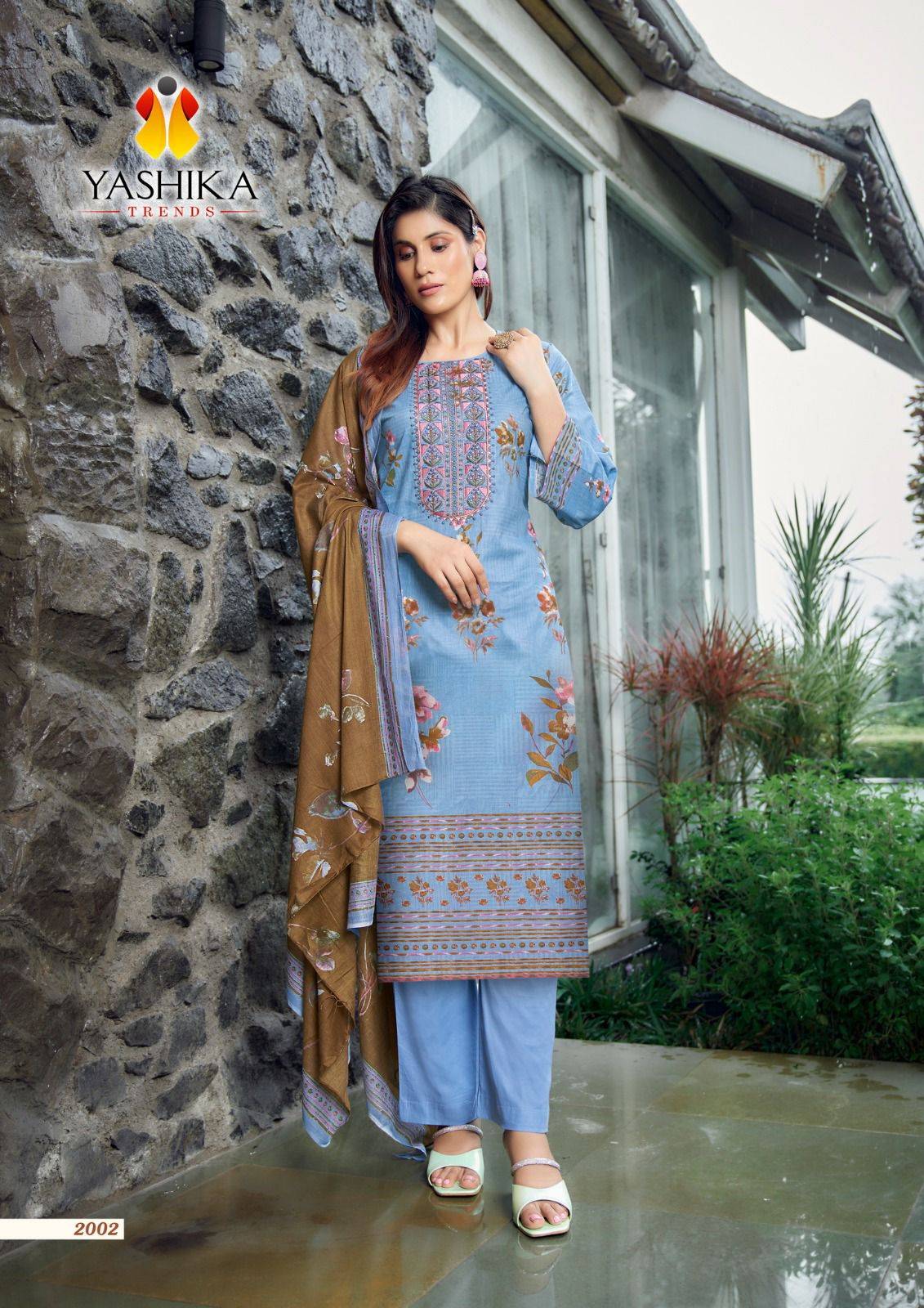 Bella Vol-2 By Yashika Trends 2001 To 2008 Series Designer Festive Suits Beautiful Stylish Fancy Colorful Party Wear & Occasional Wear Pure Cotton Print Dresses At Wholesale Price