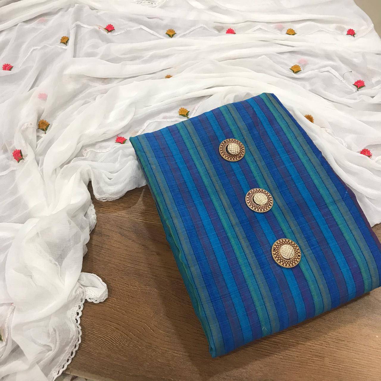 Exclusive Dress Material Vol-1034 By Fashid Wholesale 01 To 04 Series Beautiful Suits Colorful Stylish Fancy Casual Wear & Ethnic Wear Pure Cotton With Work Dresses At Wholesale Price