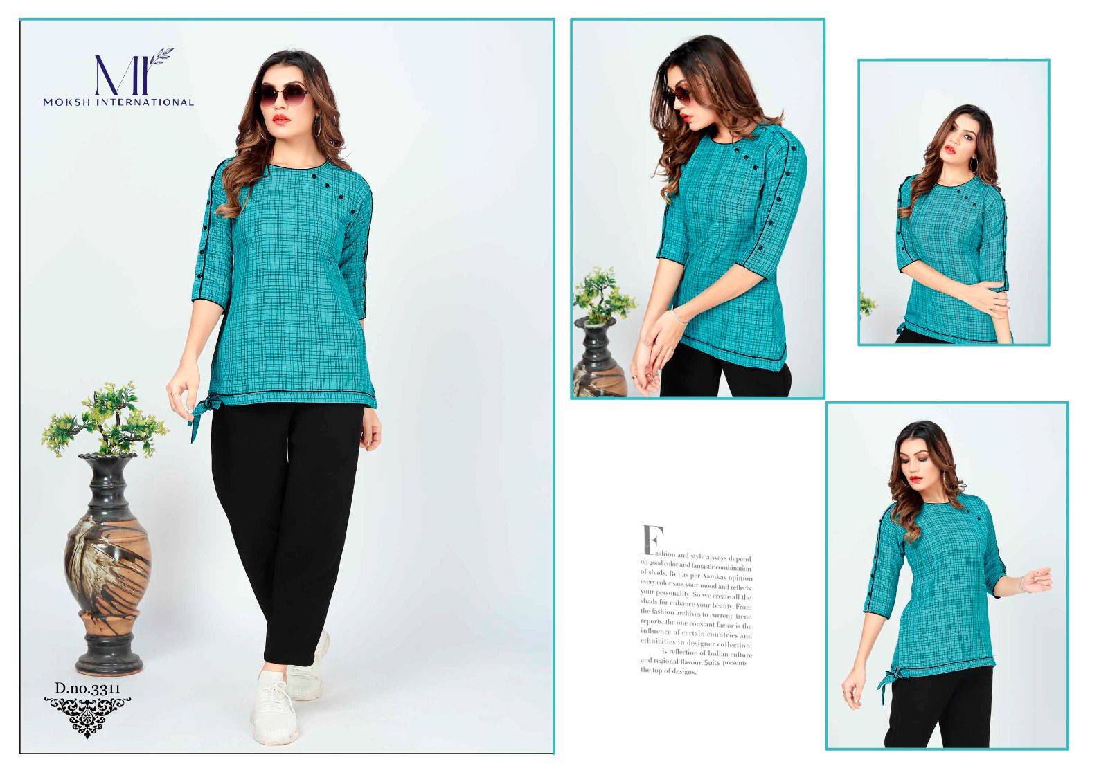 Gattu Vol-1 By Moksh International 3311 To 3318 Series Designer Stylish Fancy Colorful Beautiful Party Wear & Ethnic Wear Collection Cotton Print Tops At Wholesale Price