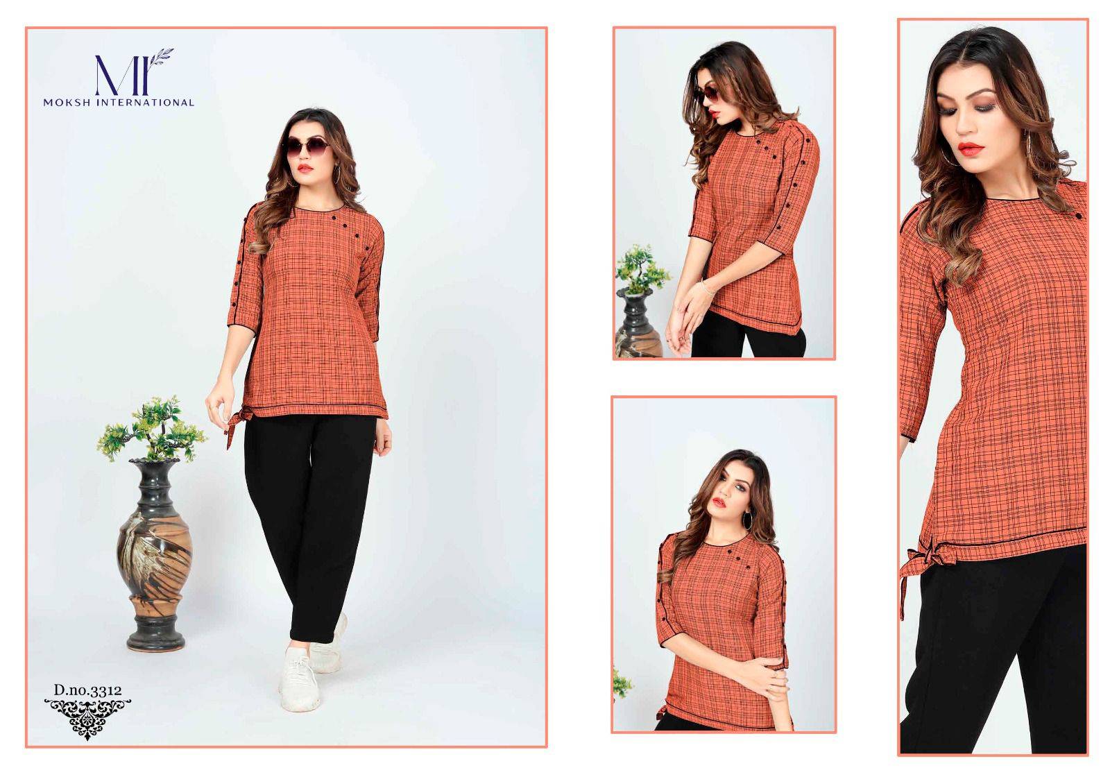Gattu Vol-1 By Moksh International 3311 To 3318 Series Designer Stylish Fancy Colorful Beautiful Party Wear & Ethnic Wear Collection Cotton Print Tops At Wholesale Price
