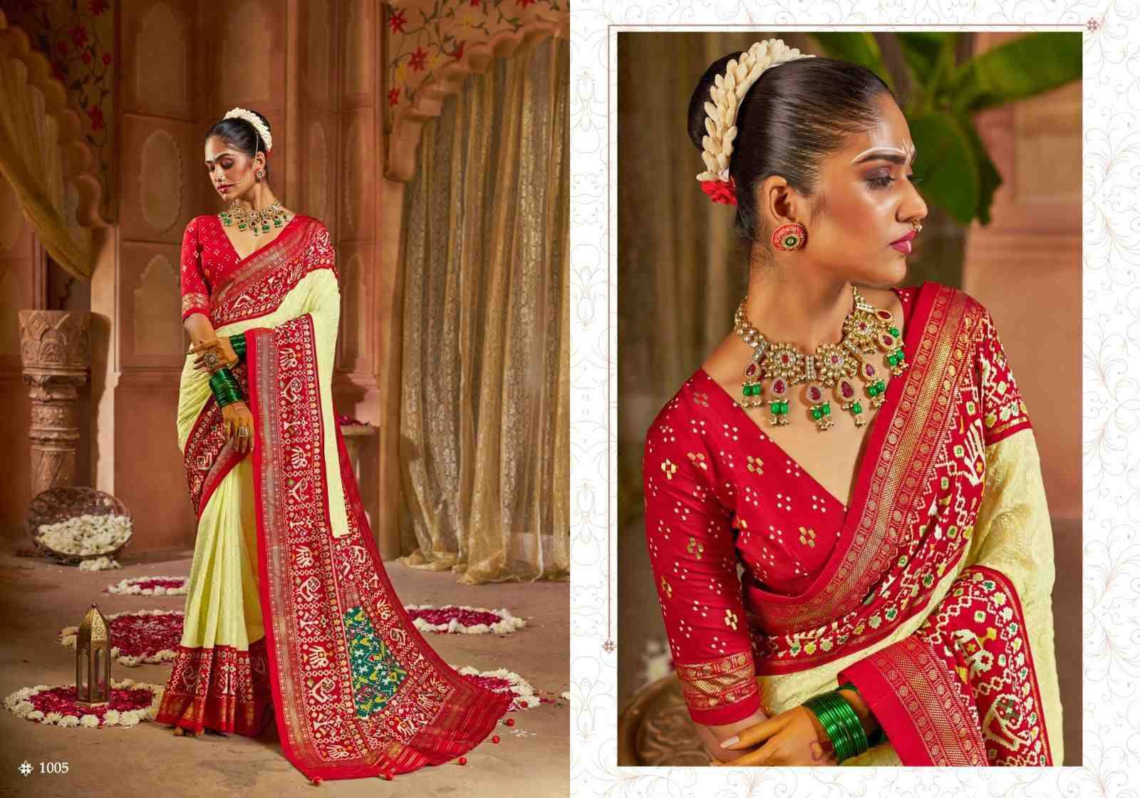 Sukanya By Shubh Shree 1001 To 1007 Series Indian Traditional Wear Collection Beautiful Stylish Fancy Colorful Party Wear & Occasional Wear Tussar Silk Sarees At Wholesale Price