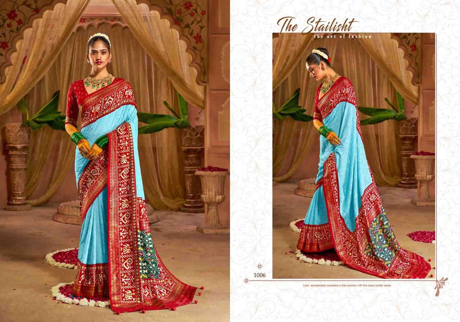 Sukanya By Shubh Shree 1001 To 1007 Series Indian Traditional Wear Collection Beautiful Stylish Fancy Colorful Party Wear & Occasional Wear Tussar Silk Sarees At Wholesale Price