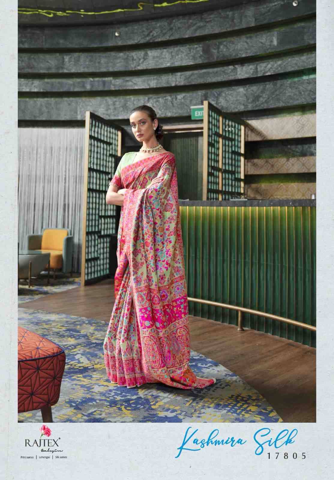 Kashmira Silk By Raj Tex 178001 To 178006 Series Indian Traditional Wear Collection Beautiful Stylish Fancy Colorful Party Wear & Occasional Wear Soft Silk Sarees At Wholesale Price