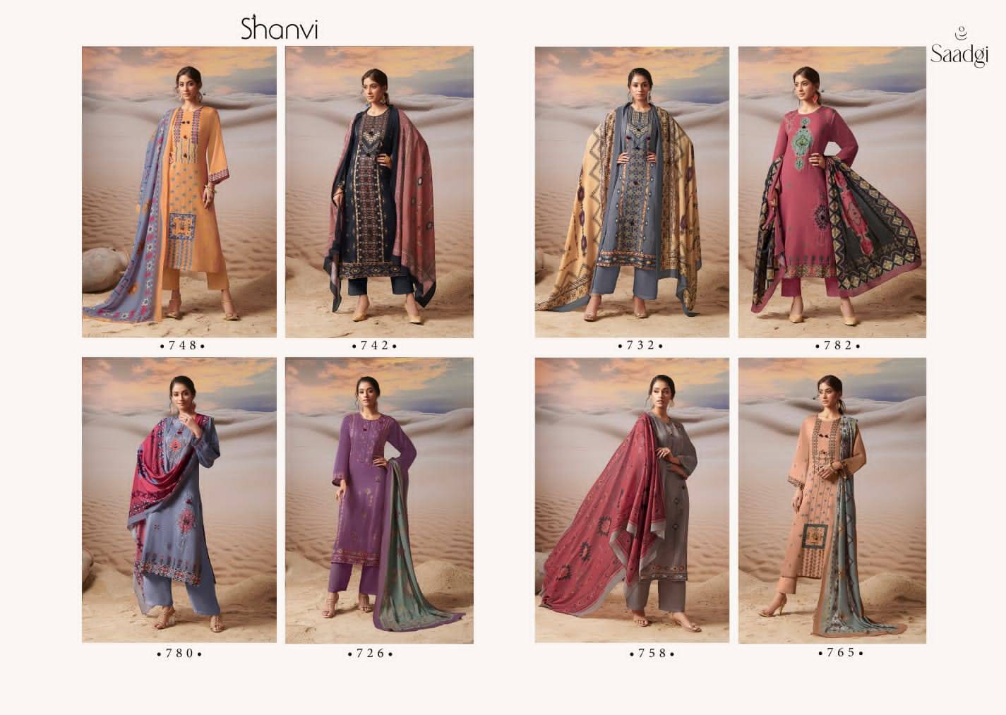 Shanvi By Saadgi Beautiful Stylish Festive Suits Fancy Colorful Casual Wear & Ethnic Wear & Ready To Wear Pure Cotton Satin Digital Print Dresses At Wholesale Price