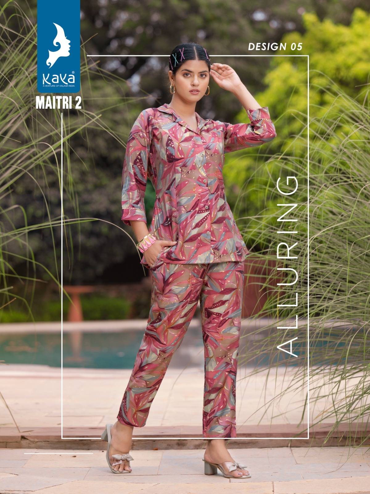 Maitri Vol-2 By Kaya 01 To 06 Series Designer Stylish Fancy Colorful Beautiful Party Wear & Ethnic Wear Collection Chanderi Print Tops At Wholesale Price