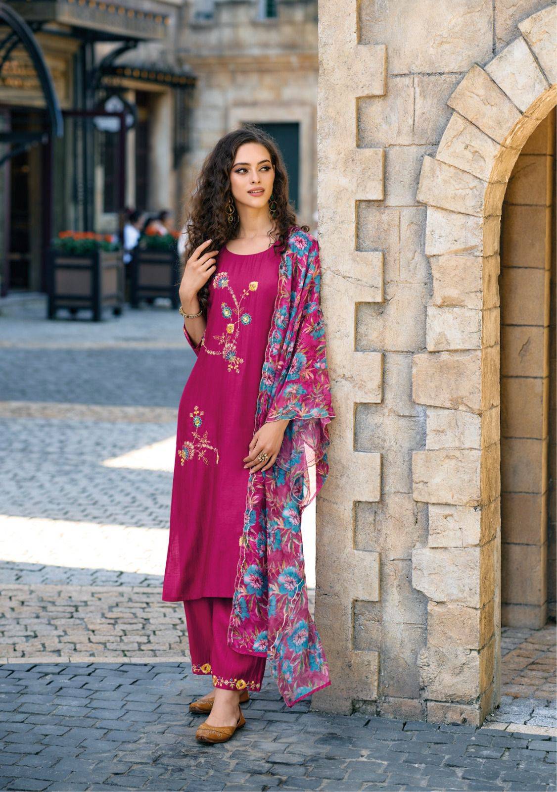 Meher By Lady Leela 1011 To 1016 Series Beautiful Festive Suits Colorful Stylish Fancy Casual Wear & Ethnic Wear Pure Viscose With Work Dresses At Wholesale Price