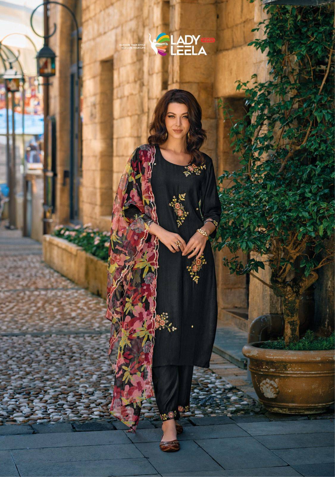 Meher By Lady Leela 1011 To 1016 Series Beautiful Festive Suits Colorful Stylish Fancy Casual Wear & Ethnic Wear Pure Viscose With Work Dresses At Wholesale Price