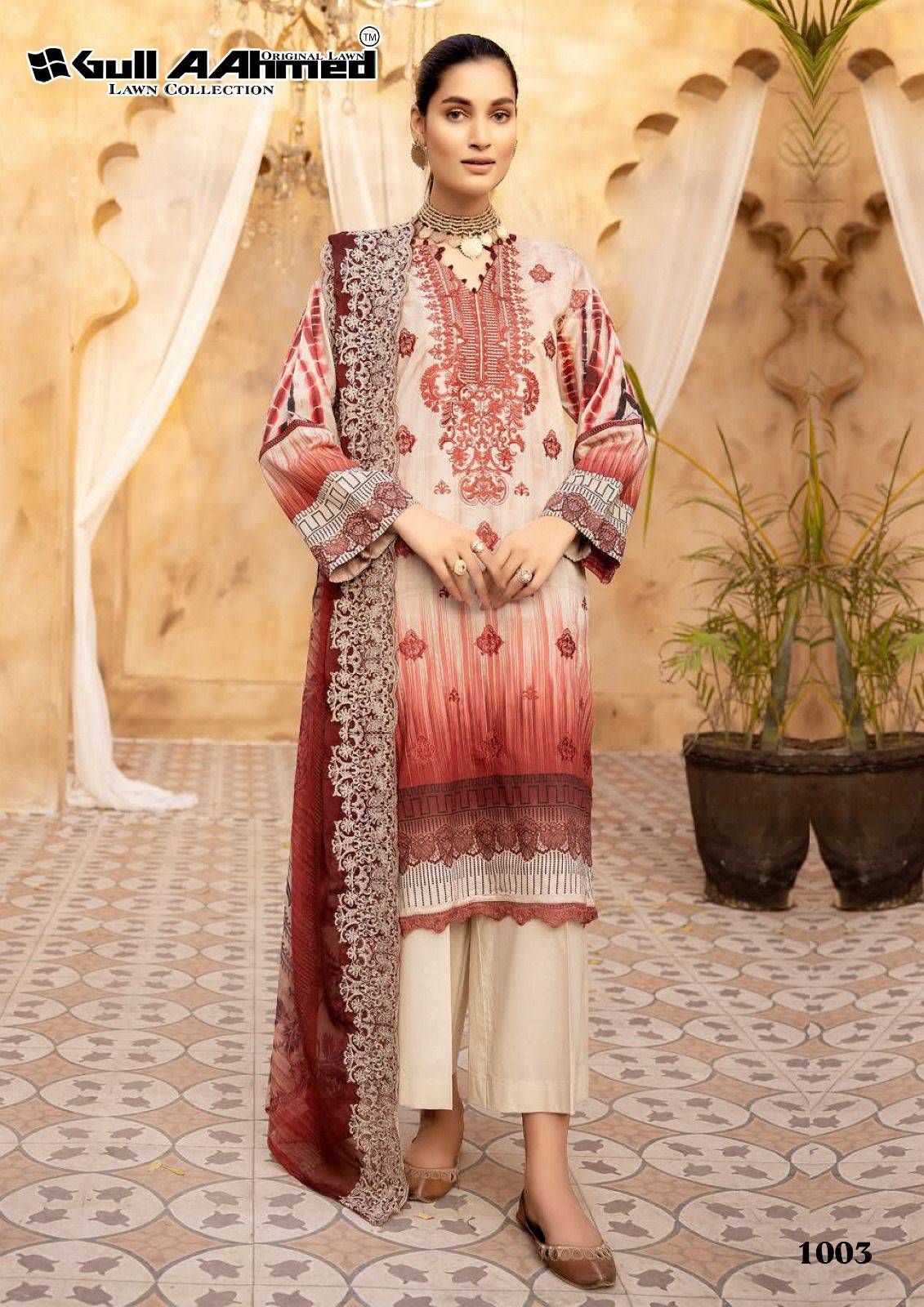 Zarqash By Gull Aahmed 1001 To 1006 Series Beautiful Stylish Suits Fancy Colorful Casual Wear & Ethnic Wear & Ready To Wear Pure Lawn Printed Dresses At Wholesale Price