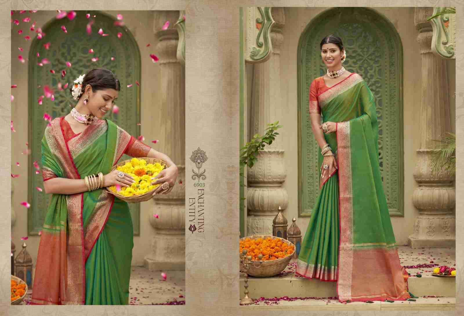Anushka Vol-3 By Pankh Creation 6901 To 6908 Series Indian Traditional Wear Collection Beautiful Stylish Fancy Colorful Party Wear & Occasional Wear Tussar Silk Sarees At Wholesale Price