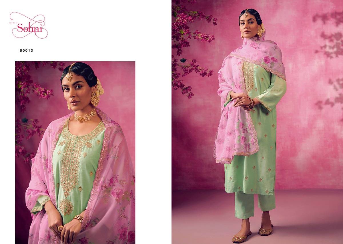 Wafa By Sohni 0011 To 0018 Series Beautiful Suits Colorful Stylish Fancy Casual Wear & Ethnic Wear Soft Cotton Embroidered Dresses At Wholesale Price