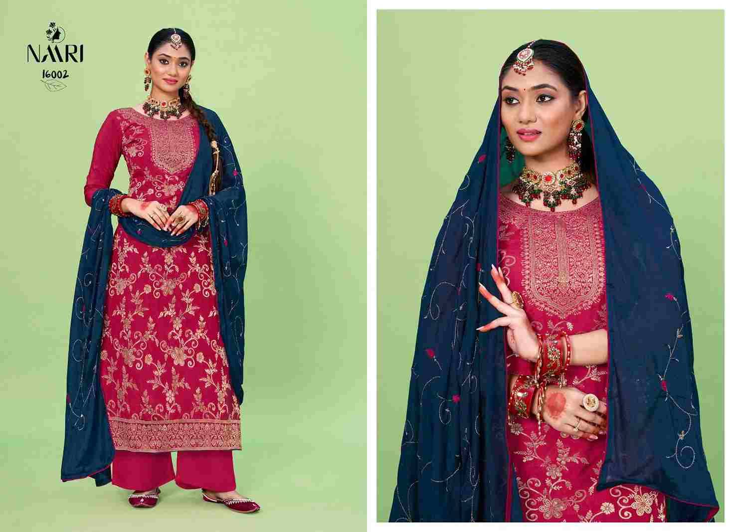 Rang By Naari 16001 To 16004 Series Beautiful Festive Suits Colorful Stylish Fancy Casual Wear & Ethnic Wear Viscose Muslin Jacquard Dresses At Wholesale Price