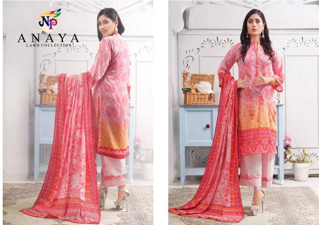 Anaya By Nand Gopal Prints 1001 To 1010 Series Beautiful Festive Suits Colorful Stylish Fancy Casual Wear & Ethnic Wear Pure Lawn Cotton Print Dresses At Wholesale Price