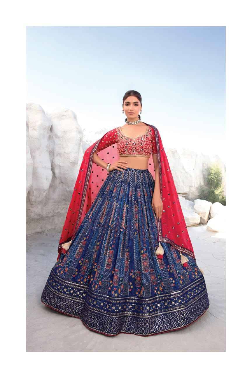 LEHENGA HIT DESIGN 7506 BY FASHID WHOLESALE DESIGNER BEAUTIFUL NAVRATRI  COLLECTION OCCASIONAL WEAR & PARTY WEAR