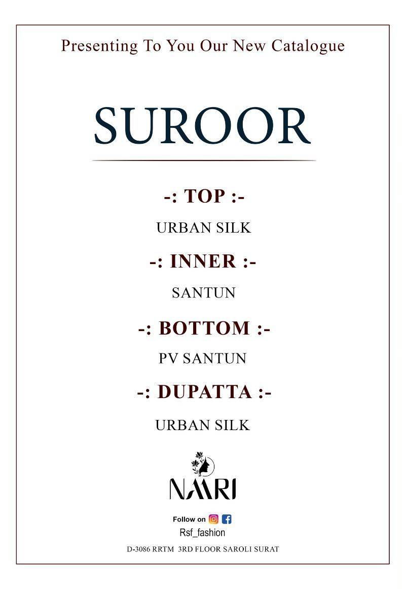 Suroor By Naari 9701 To 9704 Series Designer Festive Suits Beautiful Fancy Colorful Stylish Party Wear & Occasional Wear Silk Dresses At Wholesale Price