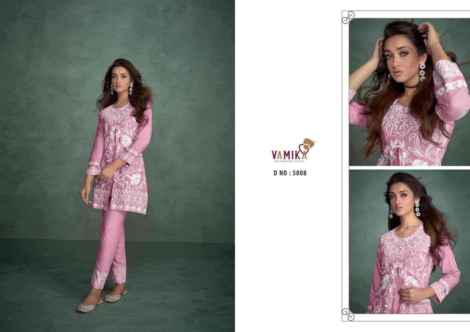 Veera Vol-2 By Vamika 5007 To 5012 Series Designer Stylish Fancy Colorful Beautiful Party Wear & Ethnic Wear Collection Heavy Rayon Tops With Bottom At Wholesale Price